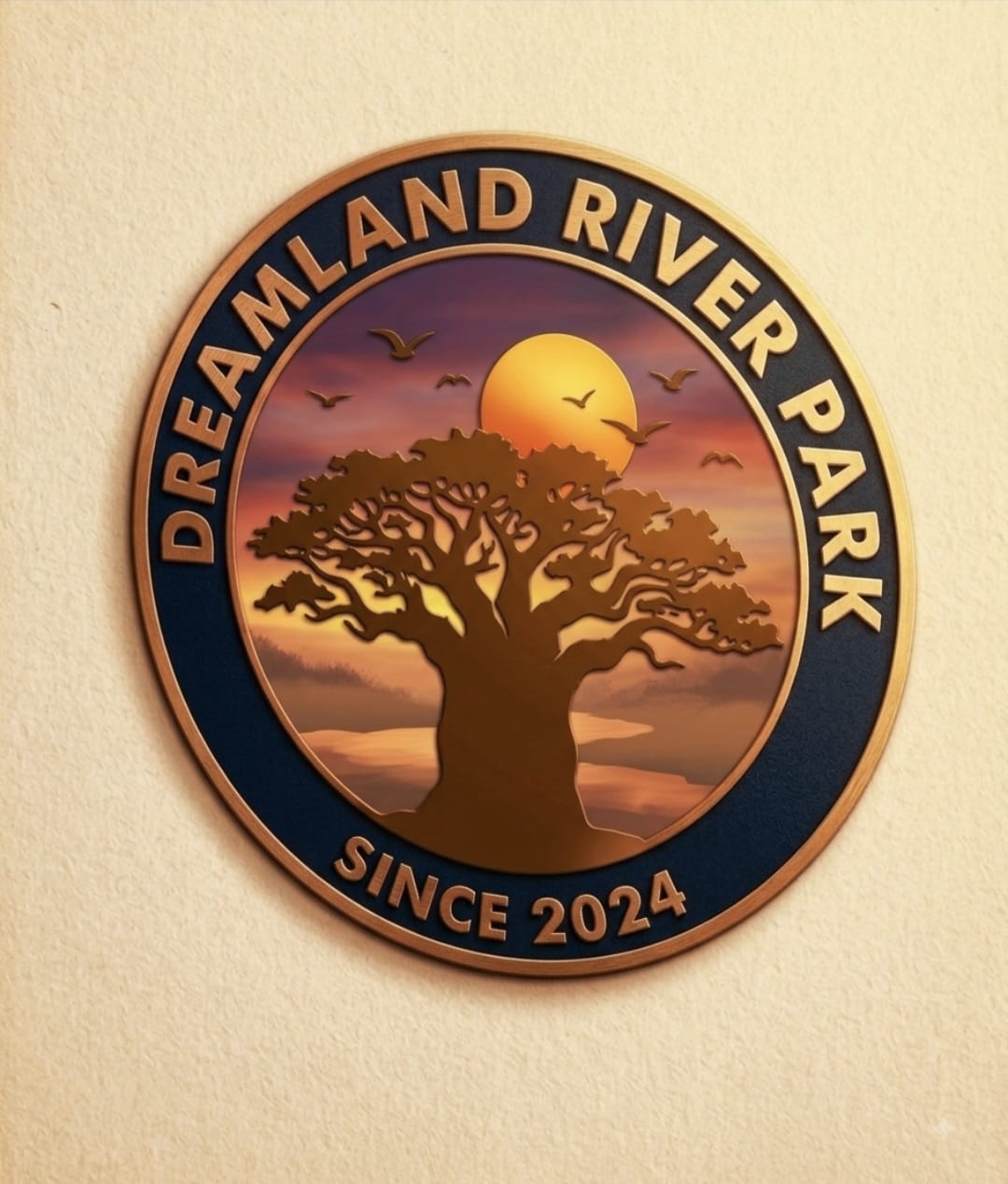 Dreamland River Park emblem